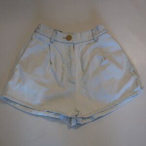 Forte forte light wash denim shorts, stretchy